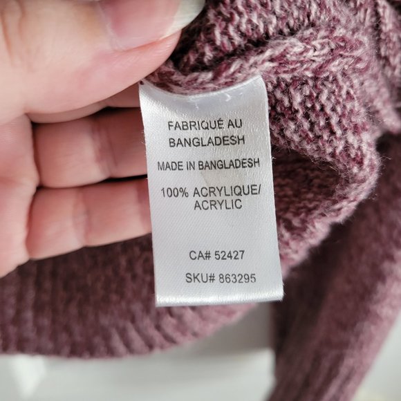 Two Tone Pink Sweater - Picture 6 of 6